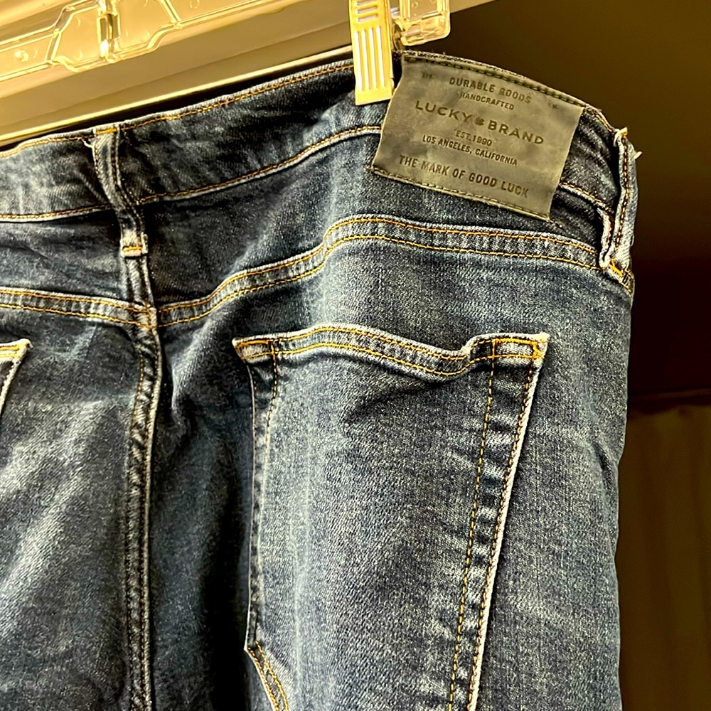 Lucky Brand ITALIAN 121 Slim Denim collaboration 38 x 32